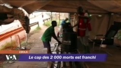 Le cap des 2.000 morts d'Ebola franchis