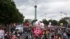 France : des dizaines de milliers de manifestants contre une réforme du travail