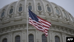 Gedung Capitol building di Washington, 19 Januari 2017.