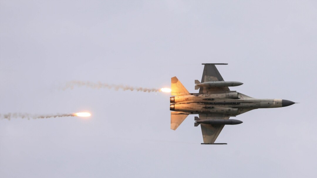 參加漢光實彈軍演的台灣戰機(2020年7月16日)