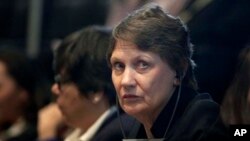 Helen Clark, administradora del Programa de Desarrollo de la ONU, subrayó que la seguridad ciudadana es un asunto sensible.