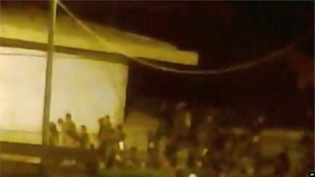 Halep üniversitesine düzenlenen gece baskını