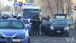 VOA60 DUNIYA: Hukumomi A Italiya Sunce Sun Harbe Har Lahira Mutumin Da Ake Zargi Da Kai Hari Berlin