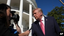 Трамп нагадав, що він планує візит до Китаю в листопаді, щоб обговорити питання ядерної зброї та денуклеаризації.