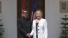 کلینتون با نخست وزیر هند ملاقات کرد