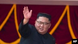 Pemimpin Korea Utara, Kim Jong-un di Pyongyang, Korea Utara, 9 September 2018. (Foto: dok).