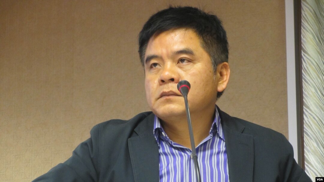 台灣在野黨民進黨立委莊瑞雄(美國之音張永泰拍攝)