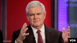 Newt Gingrich podría ofrecer su primer discurso como candidato oficial en la Convención del Partido Republicano, en Georgia.