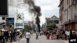 En images : manifestations en RDC contre Kabila