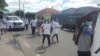 Protestos de candidatos a emprego público no sector da Saúde, Lubango, Huíla, Angola