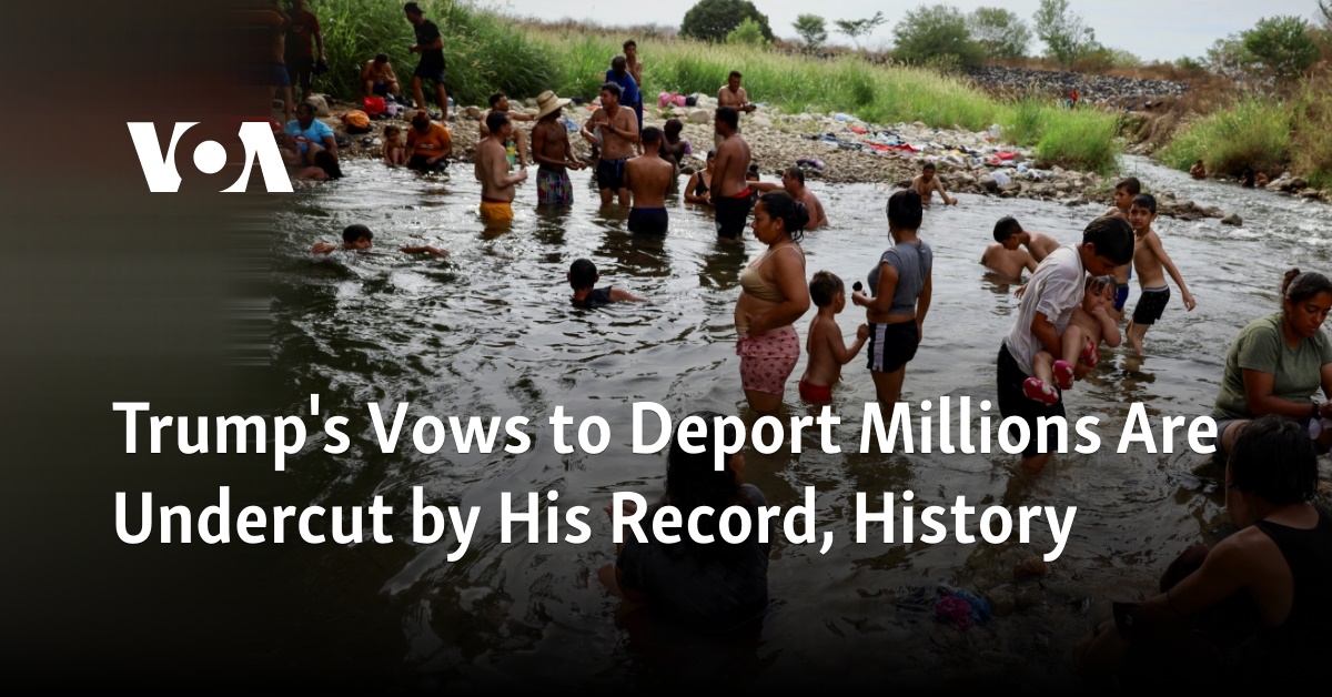 Trump's Vows to Deport Millions Are Undercut by His Record, History