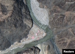 Maxar WorldView-3卫星图像显示的中印边境拉达克地区的现状。（2020年6月22日）