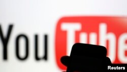 Le logo de YouTube, le 18 juin 2014.