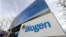 FILE - The Biogen Inc., headquarters is shown March 11, 2020, in Cambridge, Mass.