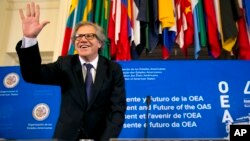 Sekretè Jeneral l'OEA a, Luis Almagro.