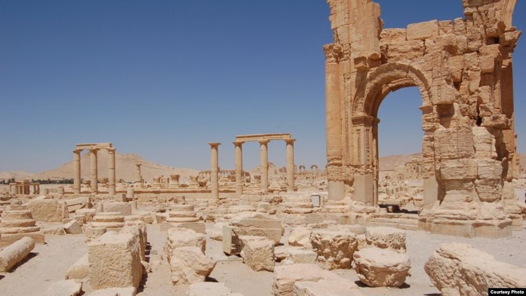 Kota tua Palmyra di timur laut Damaskus, dengan bangunan yang dibuat pada era sebelum Masehi, sebelum perang sipil pecah di Suriah. (Foto: Dok)