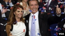 Schwarzenegger y su esposa, Maria Shriver, se separaron después que el actor le reveló su relación extramarital.