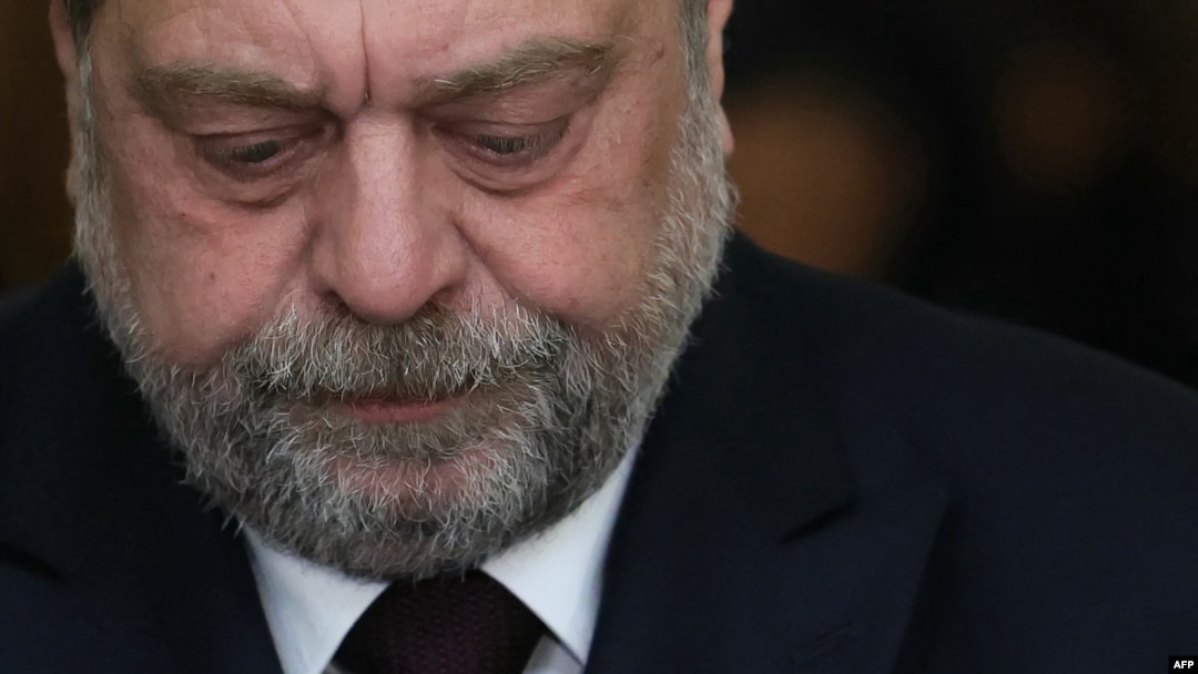 French Justice Minister Eric Dupond-Moretti reacts after a tribunal's not-guilty verdict over alleged conflicts of interest and abuse of office, at a courthouse in Paris, on Nov. 29, 2023.
