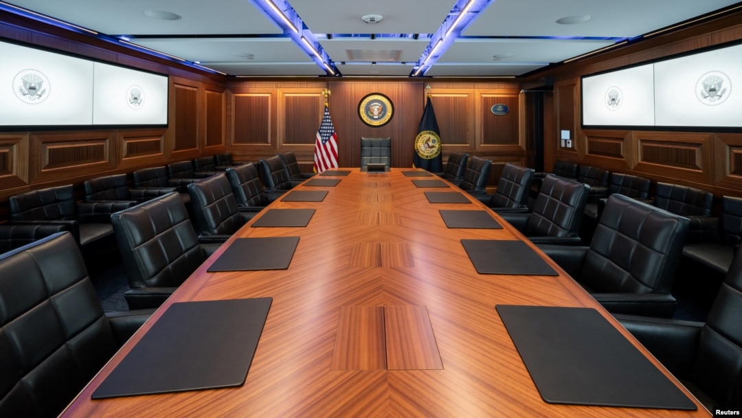 Nova renovirana soba za vanredne situacije Bele kuće, Vašington, 16. avgust 2023. (Foto: REUTERS Carlos Fyfe/The White House)