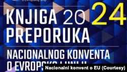 Naslovna strana Knjige preporuke Nacionalnog konventa o EU za 2024. godinu