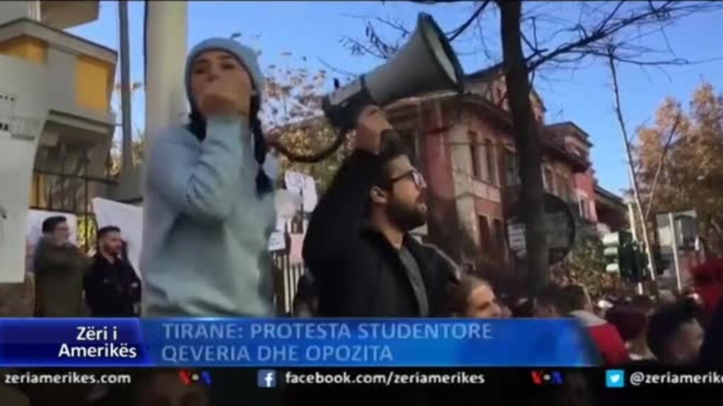 Billedresultat for Protesta studentore, qeveria dhe opozita