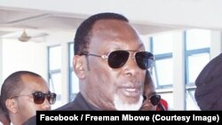 Mwenyekiti wa Chadema Freeman Mbowe