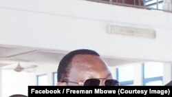 Le député Freeman Mbowe, président du Chadema principal parti d'opposition en Tanzanie, 21 juin 2018. (Facebook/ Freeman Mbowe)