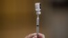 A nurse fills a syringe with the Pfizer COVID-19 vaccine in Los Angeles, California on August 30, 2021. (Mike Blake/Reuters)