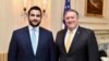 وزیر خارجه آمریکا در واشنگتن با خالد بن سلمان معاون وزیر دفاع عربستان سعودی دیدار کرد. 