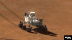 Rover Curiosity na Marsu