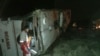 مرگ ۱۹ سرباز در واژگونی اتوبوس در نی ریز فارس