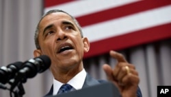 Presidente Obama dice que acuerdo nuclear con Irán está basado en la diplomacia que ganó la Guerra Fría.