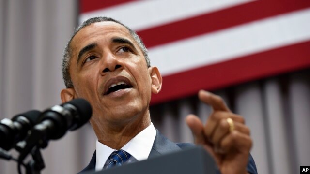 Presidente Obama dice que acuerdo nuclear con Irán está basado en la diplomacia que ganó la Guerra Fría.