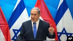 Firayim Ministan Israila Benjamin Netanyahu 