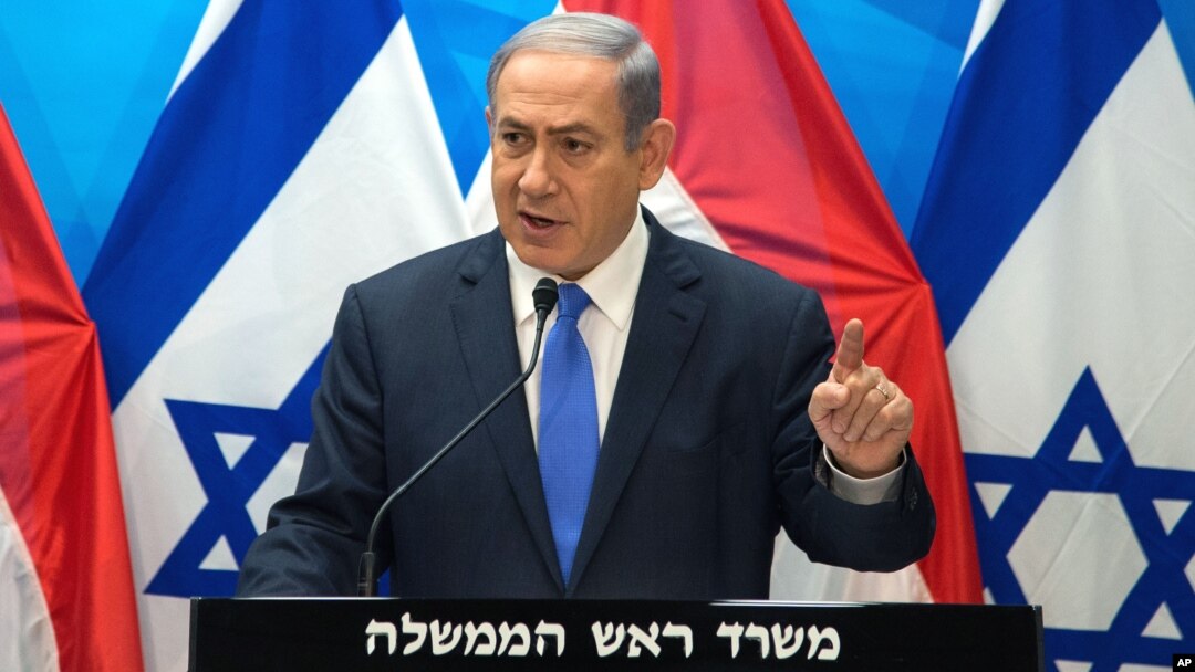 Perdana Menteri Israel, Benjamin Netanyahu akan melakukan langkah agresif menghadapi serangan dari Palestina (foto: dok).