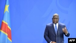Le président de la RDC Felix Tshisekedi Tshilombo 