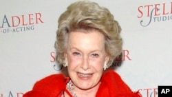 FILE - In this March 17, 2008, file photo, actress Dina Merrill attends the 4th Annual Stella by Starlight benefit in New York. Merrill died this week at age 93.