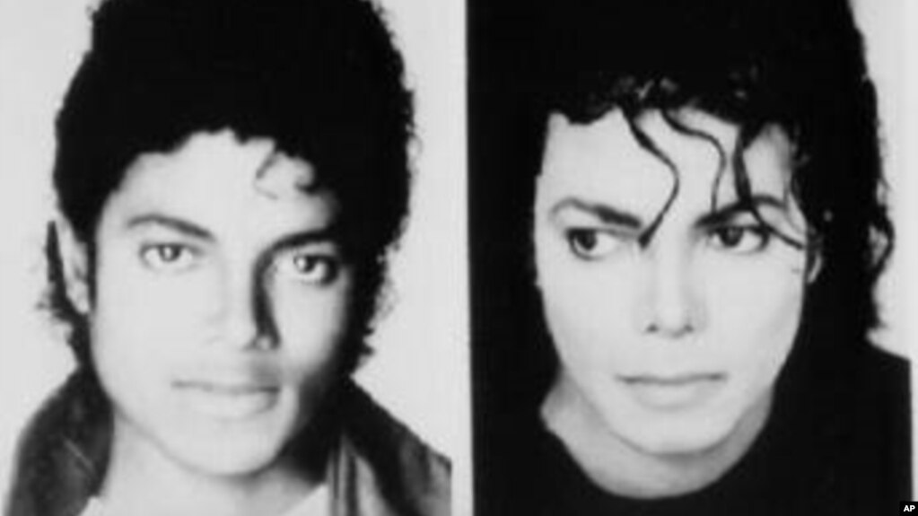 Michael Jackson en 1983 y 1987. Parte de la serie de fotografías 'Michael Jackson through the years' de The Associated Press.