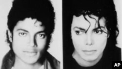 Michael Jackson en 1983 y 1987. Parte de la serie de fotografías 'Michael Jackson through the years' de The Associated Press.