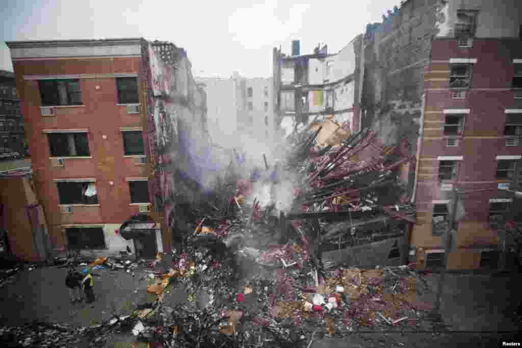 ԱՄՆ-ի Նյու Յորք քաղաքի Հարլեմ թաղամասում բնակելի երկու շենքում բնական գազի տեղի ունեցած պայթյունի հետևանքով շենքերը փլուզվել են, զոհվել է երեք մարդ: