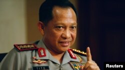 Kepala Kepolisian Republik Indonesia, Jenderal Tito Karnavian (Foto: Reuters).