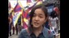 流亡藏人抗议中国镇压拒升五星旗藏人