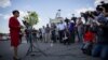 Baltimore Mayor Stephanie Rawlings-Blake speaks at a news conference outside the Mondawmin Mall in Baltimore, Maryland, May 3, 2015.