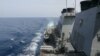 US Warship Sails Through Taiwan Strait following China War Games