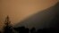 Thick smoke from wildfires hangs over Big Sur, California, Dec. 16, 2013