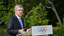 Chủ tịch IOC Thomas Bach, tháng 10/2021.