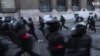 Police Charge at Protesters During Anti-Police Demonstration in France 