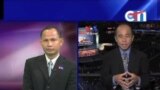 On Eve of Democratic Convention, VOA Khmer’s Reasey Poch in Charlotte Reports on CTN (in Khmer)