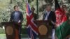 영국 총리 아프간 방문...지속적인 군사 협력 강조