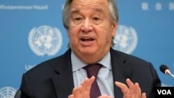 آنتونیو گوترش دبیرکل سازمان ملل، عکس از آرشیو